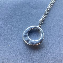 TELJESSÉG KÖRE EZÜST NYAKLÁNC 