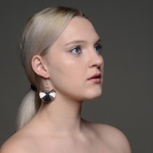 FELKELŐ HOLD - holdköves egyedi kézműves fülbevaló 