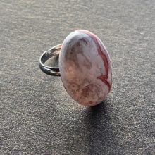 OVÁLIS JÁSPIS GYŰRŰ