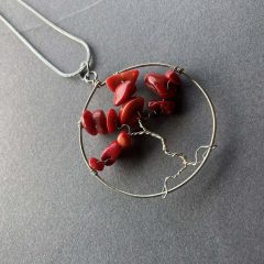 Piros Korall életfa 