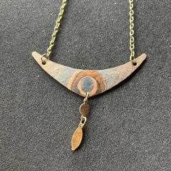 Különleges réz nyaklánc 