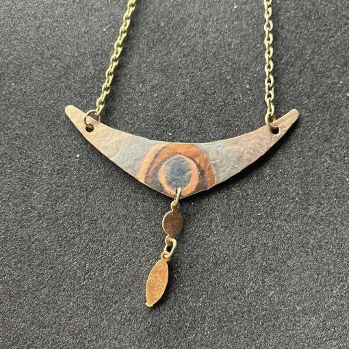 Különleges réz nyaklánc 