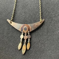 Egyedi réz nyaklánc