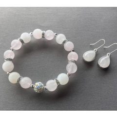 RÓZSASZIROM ásvány szett