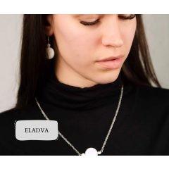 Fehér csiszolt kagyló szett 